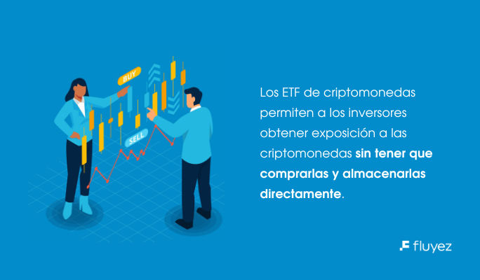 Ilustración informativa sobre las ventajas de invertir en ETF