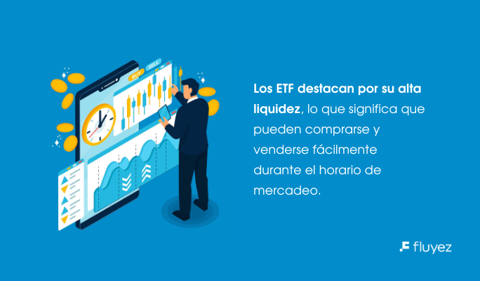 ilustarcion educativa sobre los beneficios de los ETF