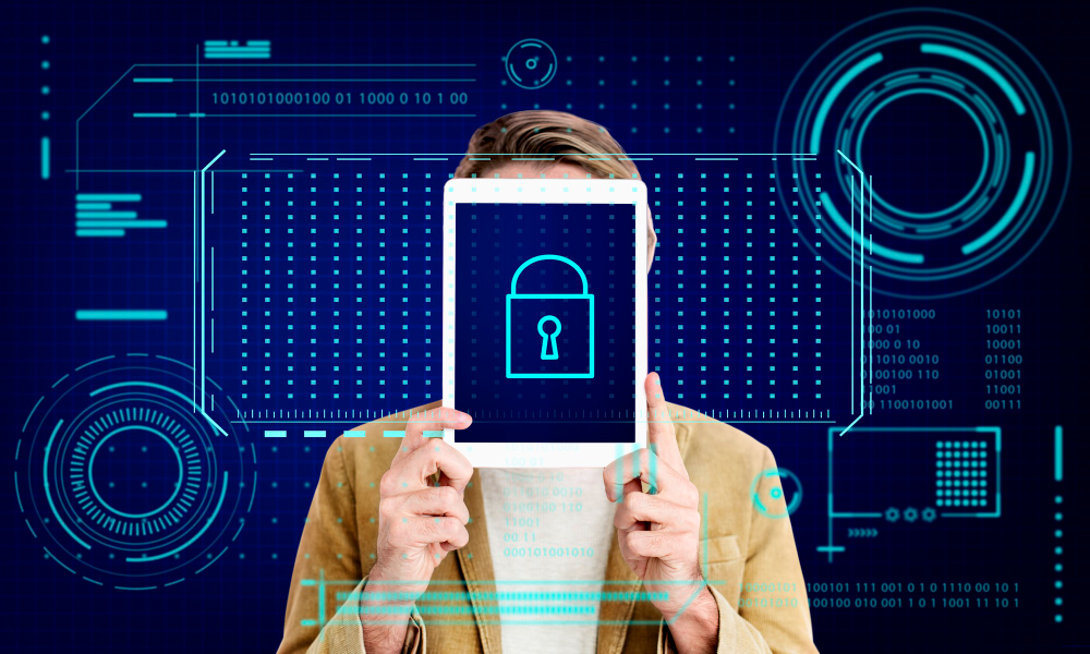 Fotografía conceptual sobre el protocolo de seguridad sha-256 dentro de las cadenas de bloques de criptomonedas