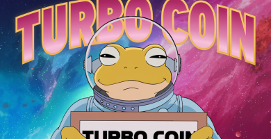 ilustracion estilo anime de la meme coin turbo. generada con ia