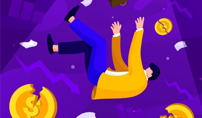 Criptomonedas bajando