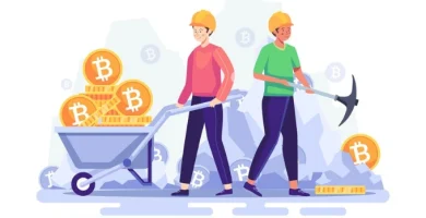 equipo de minería de criptomonedas​