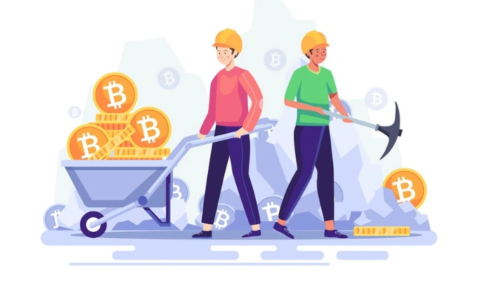 equipo de minería de criptomonedas​