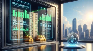minar criptomonedas en la nube, stablecoin usdt imagen representativa generada con ia