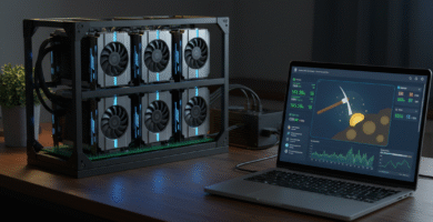 Como se gana dinero minando bitcoins ilustracion representativa