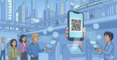 Ilustración representativa sobre el futuro de las criptomonedas. ¿tienen futuro las criptomonedas? Ilustración generada con ia.