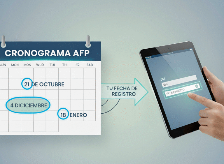 Fechas Clave de Retiro AFP