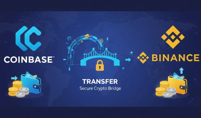 Transferir criptomonedas de coinbas a binance