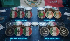 Principales tipos de criptomonedas en México