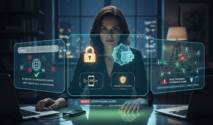 Estafas con criptomonedas: cómo identificarlas