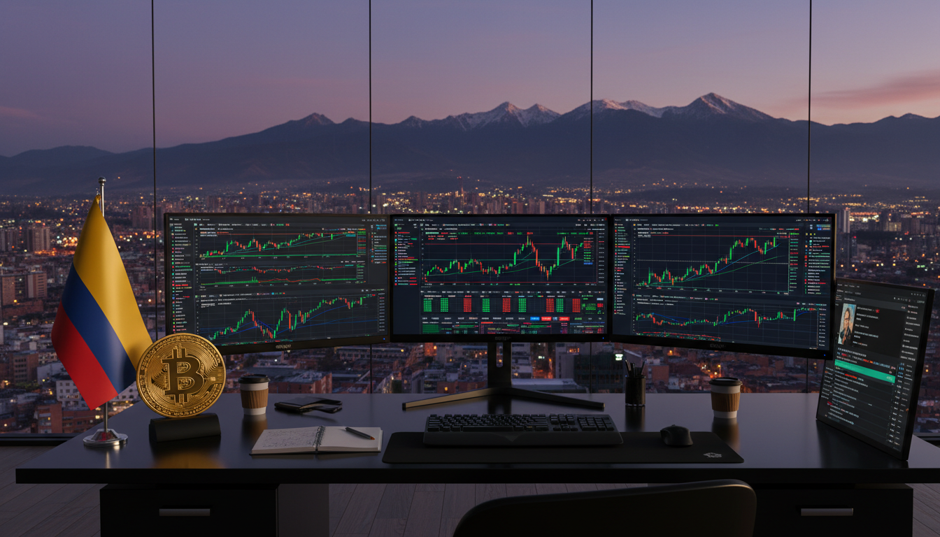 Cómo hacer trading con criptomonedas en Colombia
