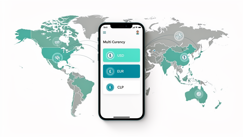 App fintech para cuenta en dólares sin banco extranjero en Chile