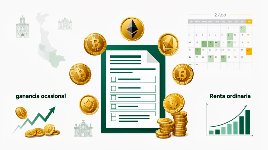 Ganancia ocasional vs renta ordinaria en criptomonedas Colombia DIAN