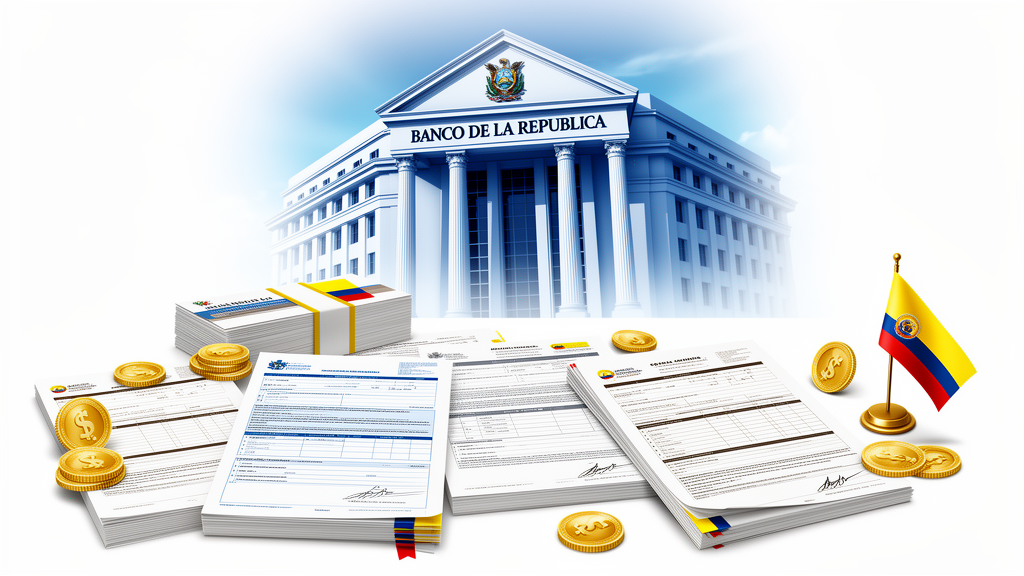 Regulación cambiaria Colombia: declaración de cambio Banco de la República
