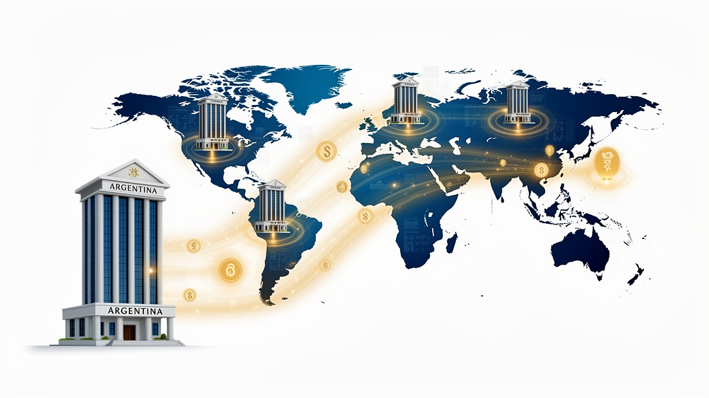 Transferencia SWIFT argentina empresa: red bancaria internacional