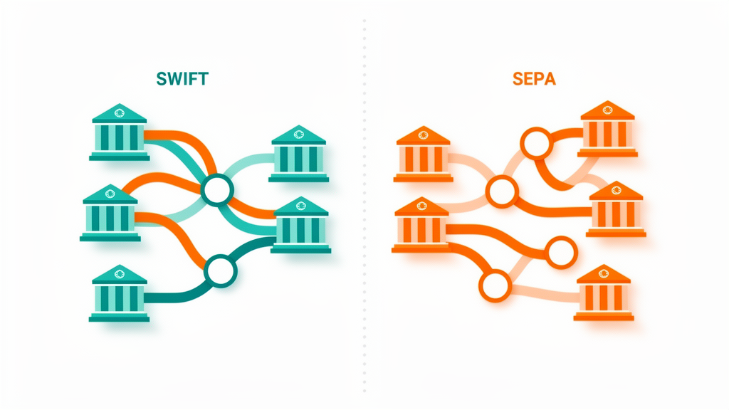 Diferencia entre SWIFT y SEPA para transferencias internacionales desde Argentina