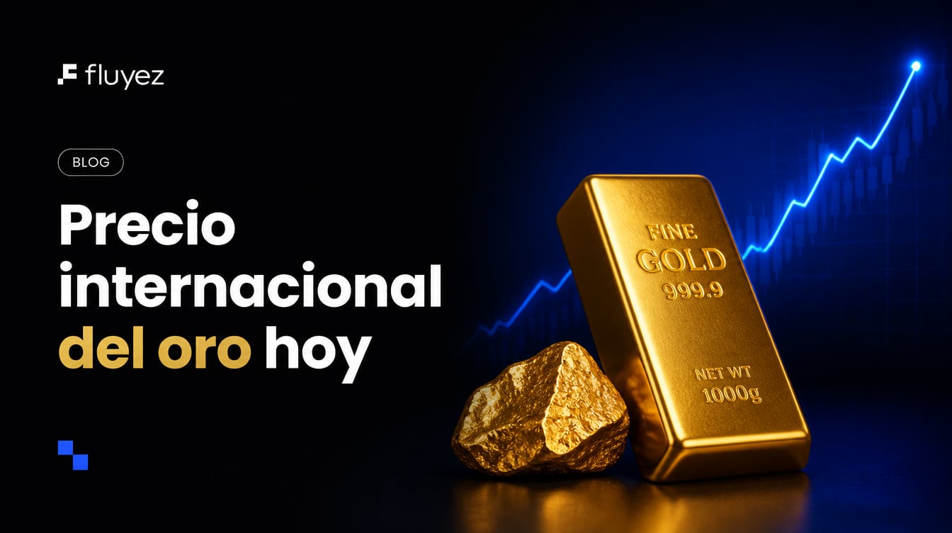 Precio internacional del oro hoy