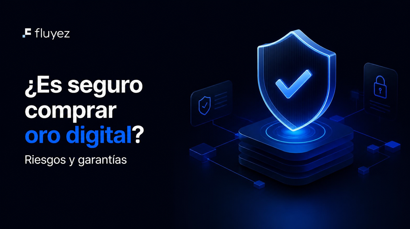 Es seguro comprar oro digital