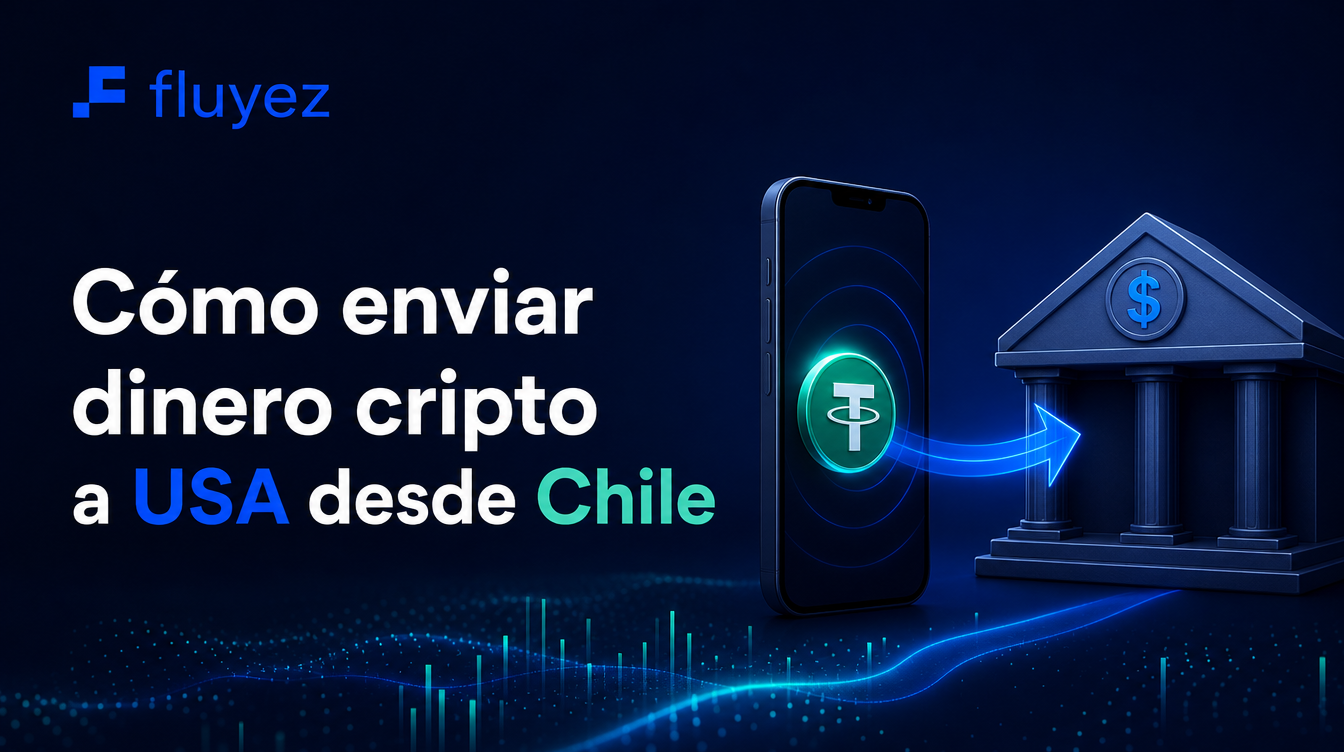 enviar dinero cripto a USA desde Chile