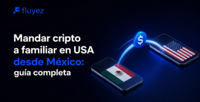 mandar cripto a familiar en USA