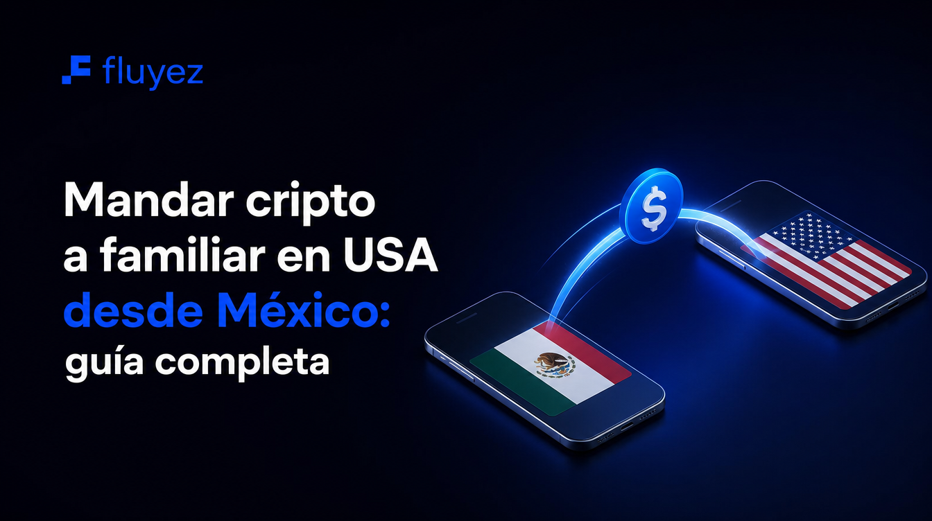 mandar cripto a familiar en USA