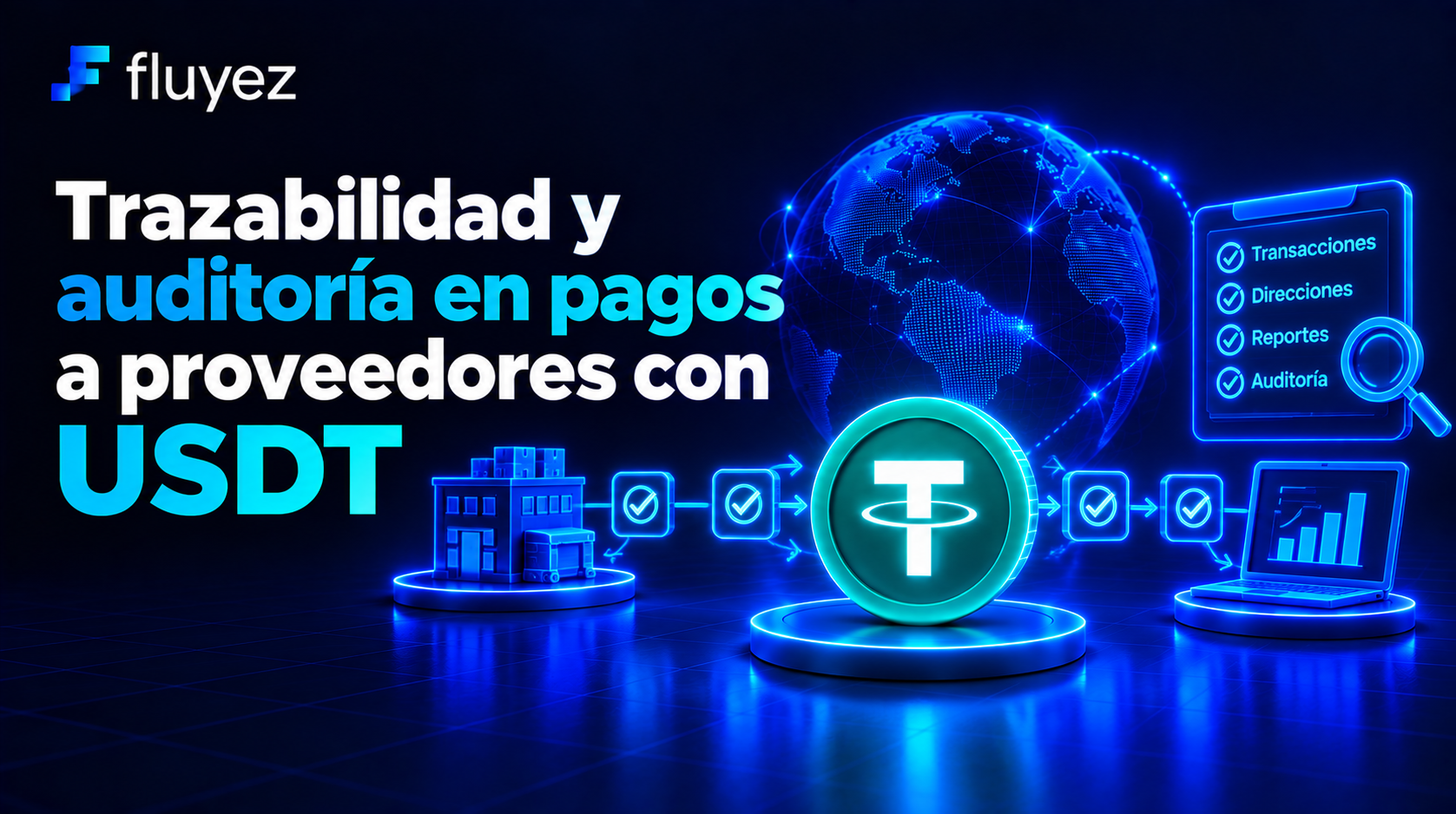 auditoria en pagos a proveedores con usdt