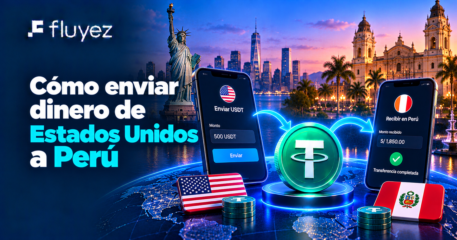 Cómo enviar dinero de EE. UU. a Perú
