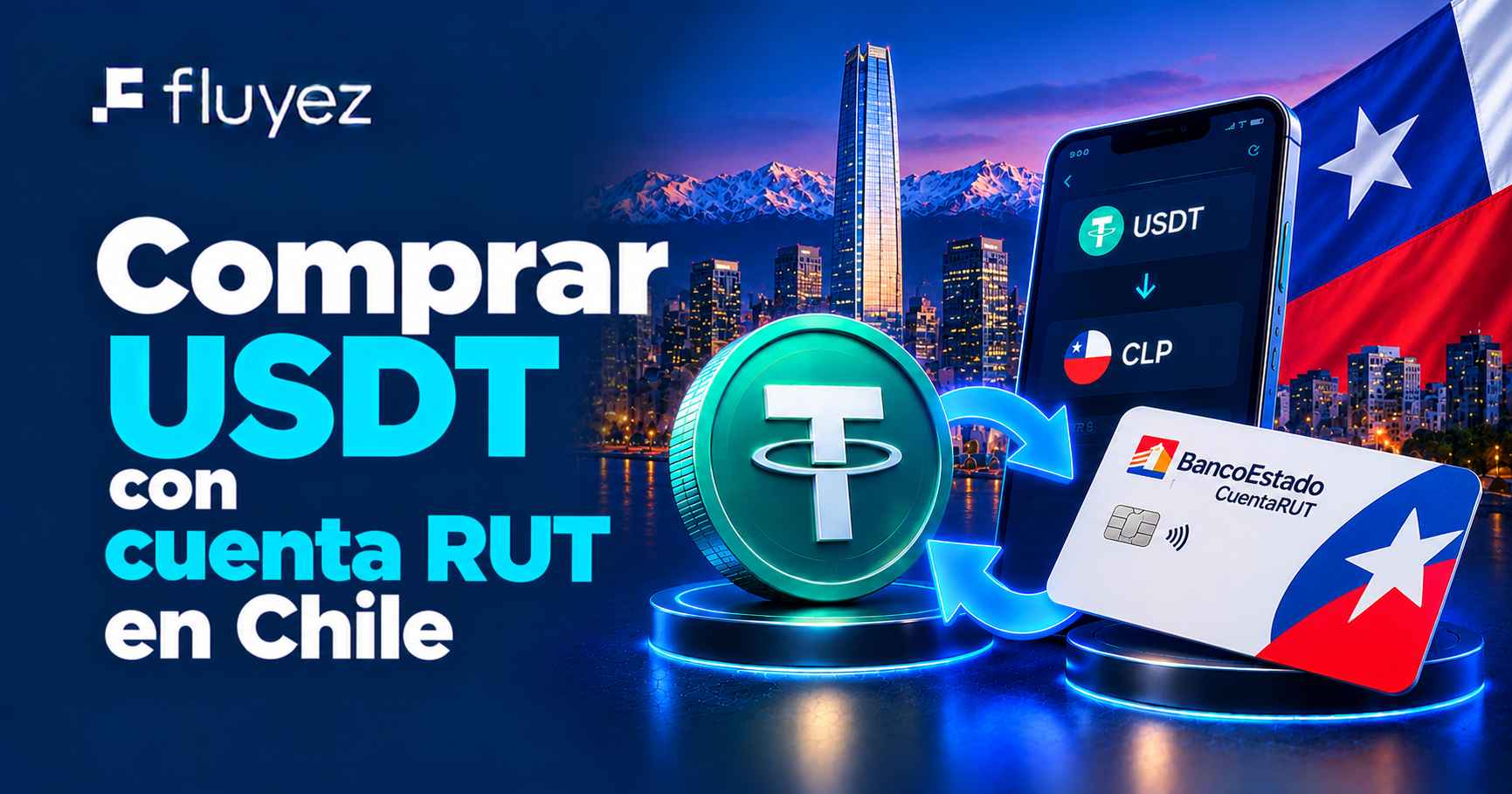 Compra USDT con Cuenta RUT en Chile