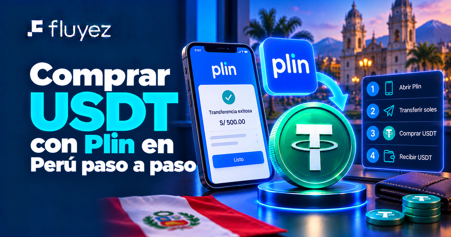 Comprar USDT con Plin en Perú