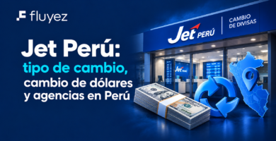 Jet Perú: tipo de cambio, cambio de dólares y agencias en Perú