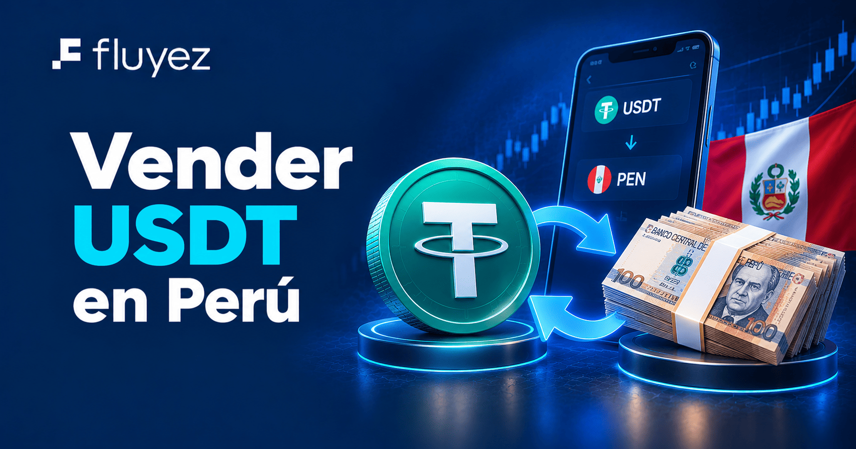 Vende USDT en Perú