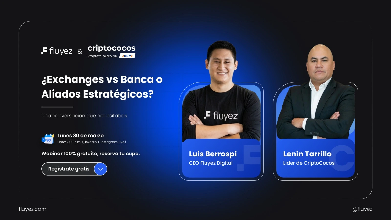 Fluyez y Criptococos BCP impulsan la educación cripto con un nuevo webinar