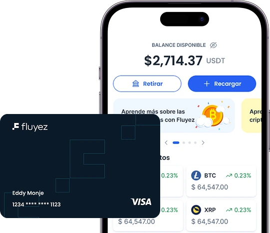 tarjeta cripto visa fluyez