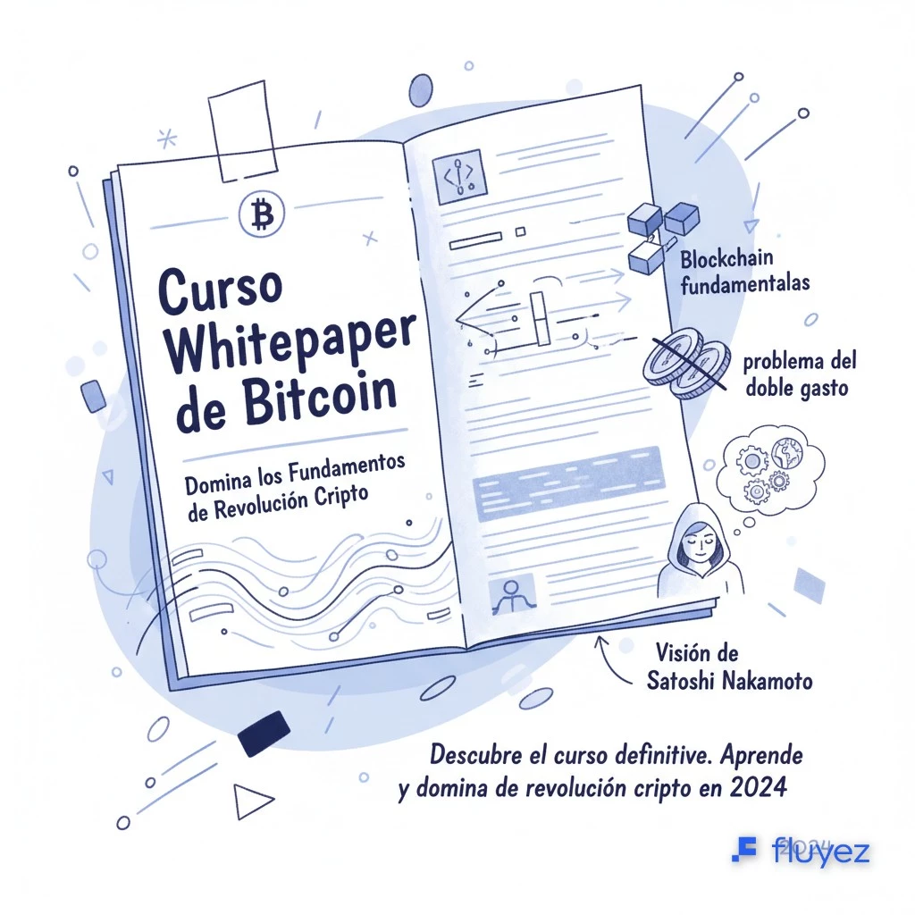 Imagen destacada para Curso Whitepaper de Bitcoin: Domina los Fundamentos de la Revolución Cripto